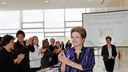 Presidenta Dilma Rousseff durante a  40ª Reunião Ordinária do Pleno do Conselho de Desenvolvimento Econômico e Social - CDES. Brasília - DF, 27/02/2013