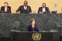 Presidenta Dilma Rousseff durante abertura do debate geral da 68ª Assembleia-geral das Nações Unidas. Nova Iorque - EUA, 24/09/2013