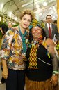  Presidenta Dilma Rousseff durante visita à Feira de Artes Indígenas. Palmas-TO, 23/10/2015  