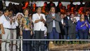 Presidenta Dilma Rousseff durante cerimônia de abertura dos Jogos Mundiais dos Povos Indígenas 2015. Palmas-TO, 23/10/2015