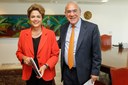 Presidenta Dilma Rousseff recebe o Senhor Ángel Gurría, Secretário-Geral da Organização para a Cooperação e Desenvolvimento Econômico - OCDE no Palácio do Planalto. Brasília-DF, 04/11/2015