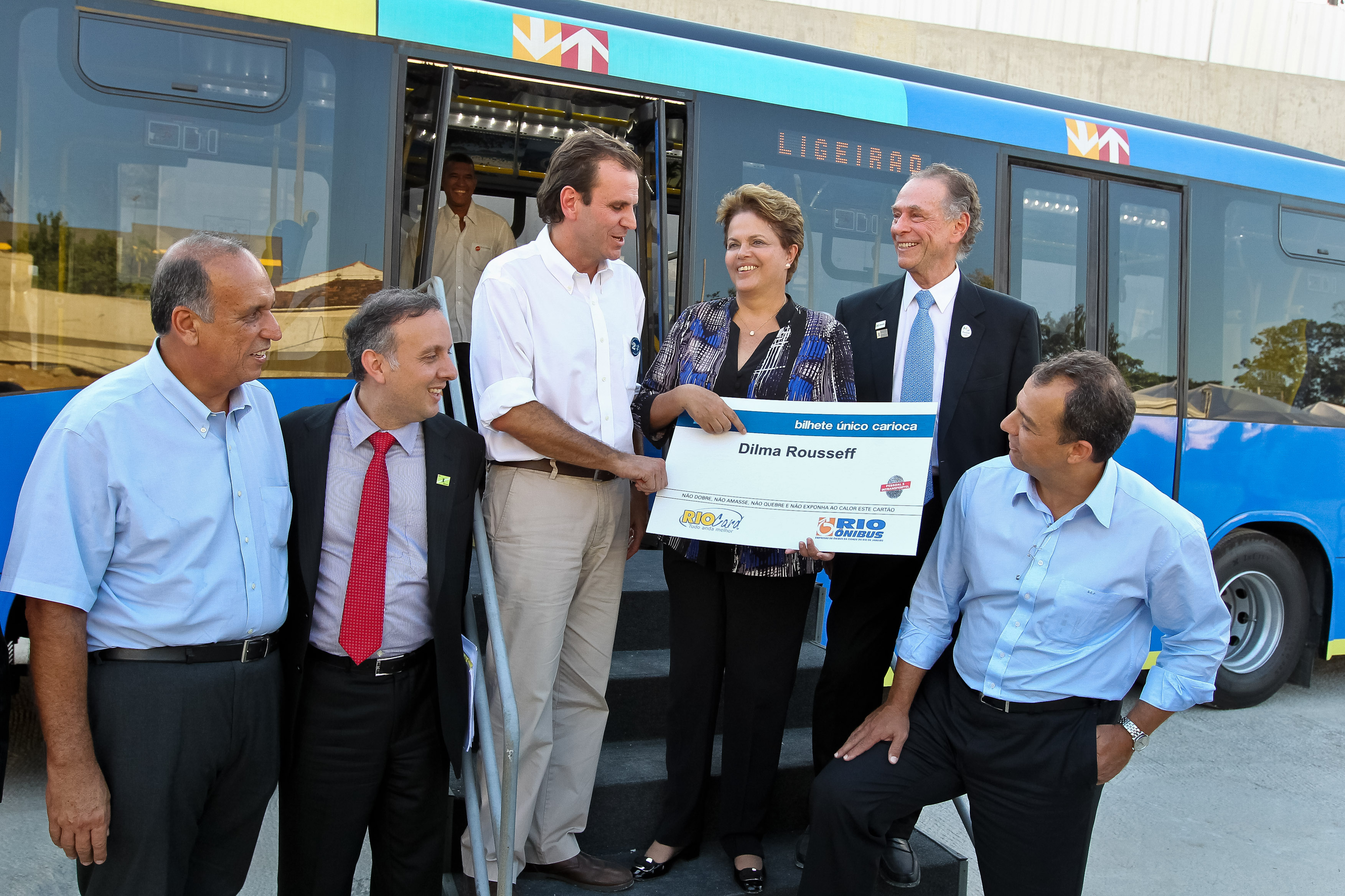 Presidenta Dilma Rousseff durante a cerimônia de Anúncio de Investimento de Mobilidade em Madureira. Rio de Janeiro - RJ, 21/03/2012