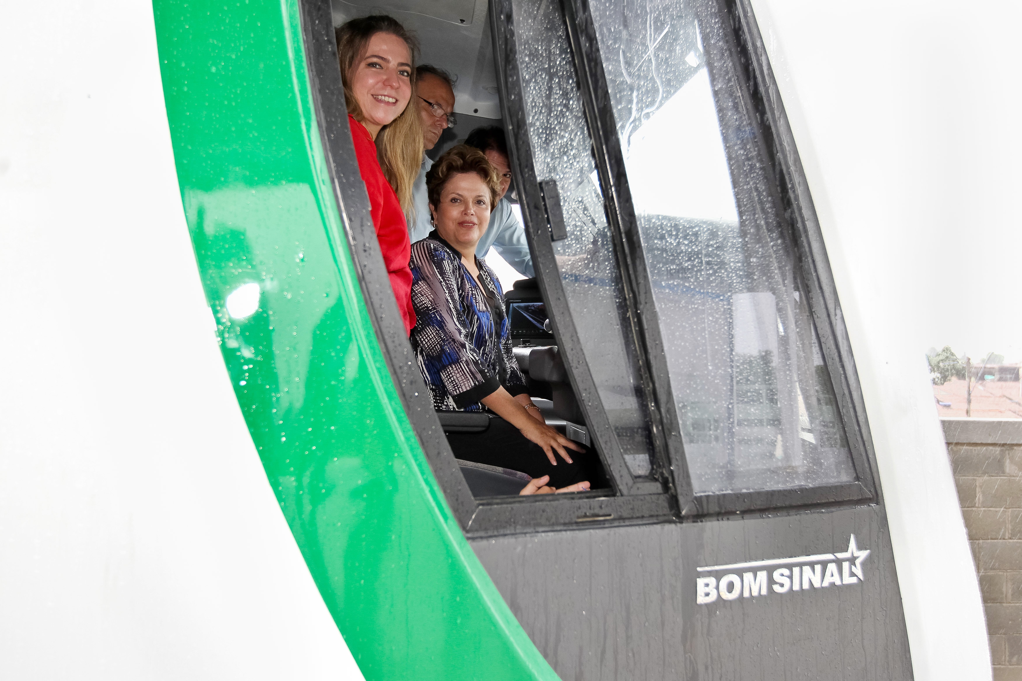 Presidenta Dilma Rousseff visita a estação de metrô Virgílio Távora. Maracanaú - CE, 27/02/2012