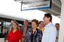 Presidenta Dilma Rousseff visita a estação de metrô Virgílio Távora. Maracanaú - CE, 27/02/2012
