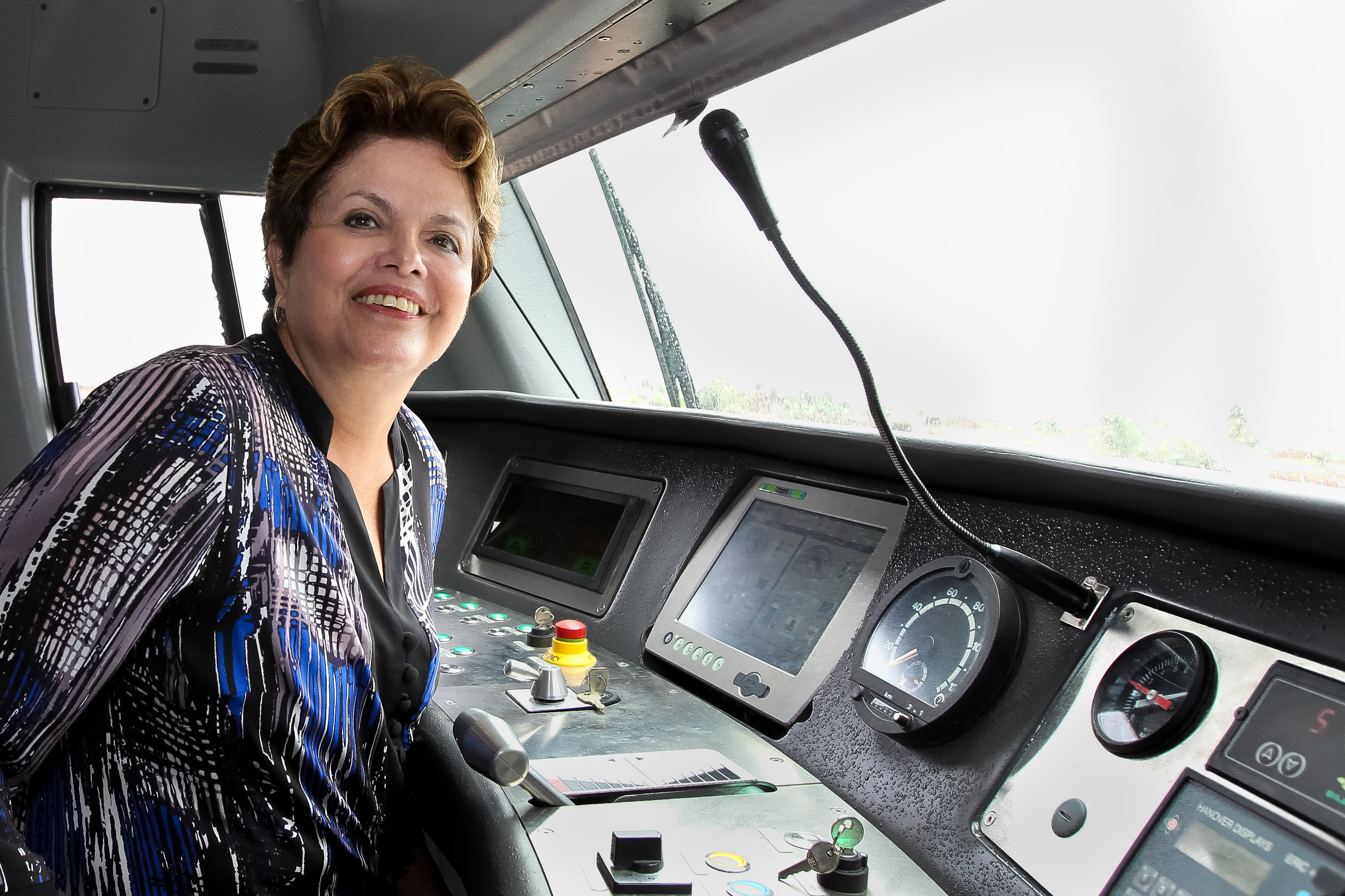 Presidenta Dilma Rousseff visita a estação de metrô Virgílio Távora. Maracanaú - CE, 27/02/2012