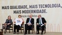  Presidenta Dilma Rousseff durante assinatura de decreto de adaptação das rádios AM para FM. Brasília-DF, 07/11/2013  