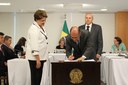 Presidenta Dilma Rousseff e o Governador de São Paulo Geraldo Alckmin durante assinatura de termo de entendimento para ampliação de crédito fiscal dos estados de AL, MA, MG, PR, RJ, RS e SP. Brasília - DF, 10/11/2011