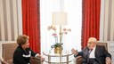 Presidenta Dilma Rousseff durante audiência concedida a Henry Kissinger. Nova Iorque-EUA, 29/06/2015
