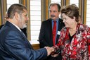 Presidenta Dilma Rousseff durante encontro bilateral com o Presidente do Egito Mohammed Mursi. Nova Iorque - EUA, 25/09/2012
