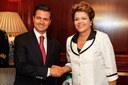  Presidenta Dilma Rousseff durante encontro bilateral com o Presidente do México, Enrique Peña Nieto no Hotel Ritz-Carlton. Santiago - Chile, 26/01/2013