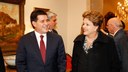 Presidenta Dilma Rousseff durante encontro bilateral com presidente eleito da República do  Paraguai, senhor Horacio Cartes. Assunção - Paraguai,  14/08/2013