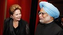 Presidenta Dilma Rousseff durante encontro bilateral com o senhor Manmohan Singh, Primeiro Ministro da Índia.  Durban-África do Sul,  26/03/2013