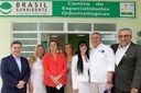 Presidenta Dilma Rousseff durante cerimônia de anúncio da ampliação do programa Brasil Sorridente e do mutirão de próteses dentárias. Rio Pardo de Minas - MG, 10/08/2012
