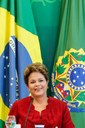 Presidenta Dilma Rousseff durante café da manhã oferecido aos jornalistas-setoristas do Palácio do Planalto. Brasília - DF, 27/12/2012