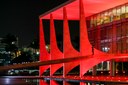  Palácio do Planalto participa da Campanha Dezembro Vermelho, alerta sobre a prevenção da AIDS. Brasília-DF, 02/12/2015   
