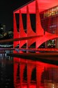  Palácio do Planalto participa da Campanha Dezembro Vermelho, alerta sobre a prevenção da AIDS. Brasília-DF, 02/12/2015  