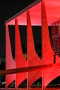  Palácio do Planalto participa da Campanha Dezembro Vermelho, alerta sobre a prevenção da AIDS. Brasília-DF, 02/12/2015  
