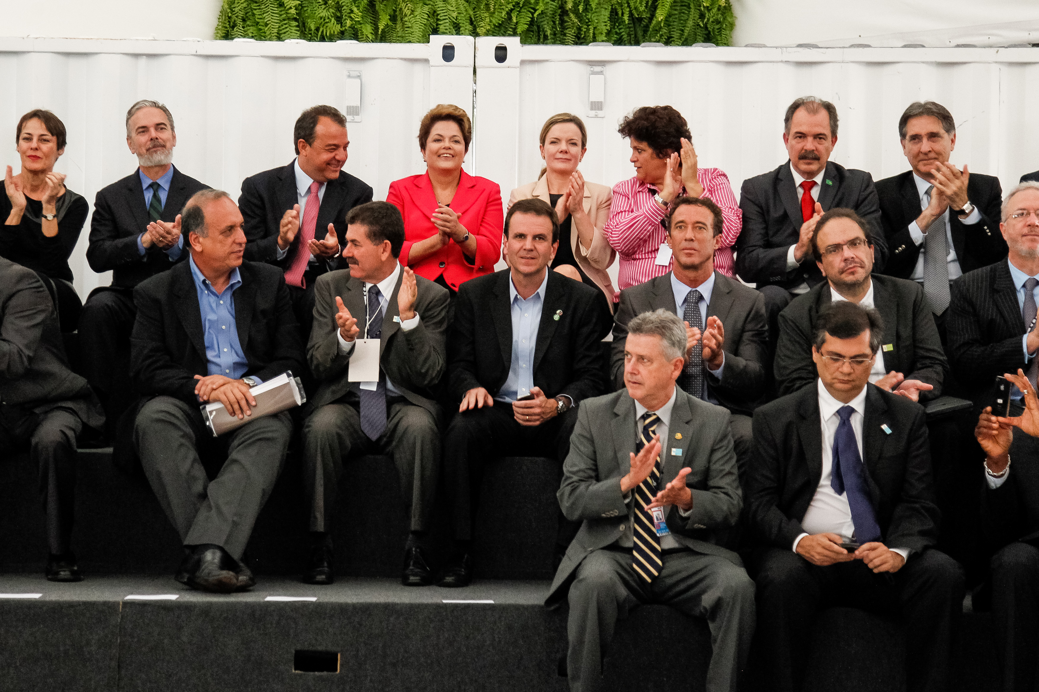 Presidenta Dilma Rousseff durante cerimônia de abertura do Pavilhão Brasil na Conferência das Nações Unidas sobre Desenvolvimento Sustentável Rio+20. Rio de Janeiro - RJ, 13/06/2012