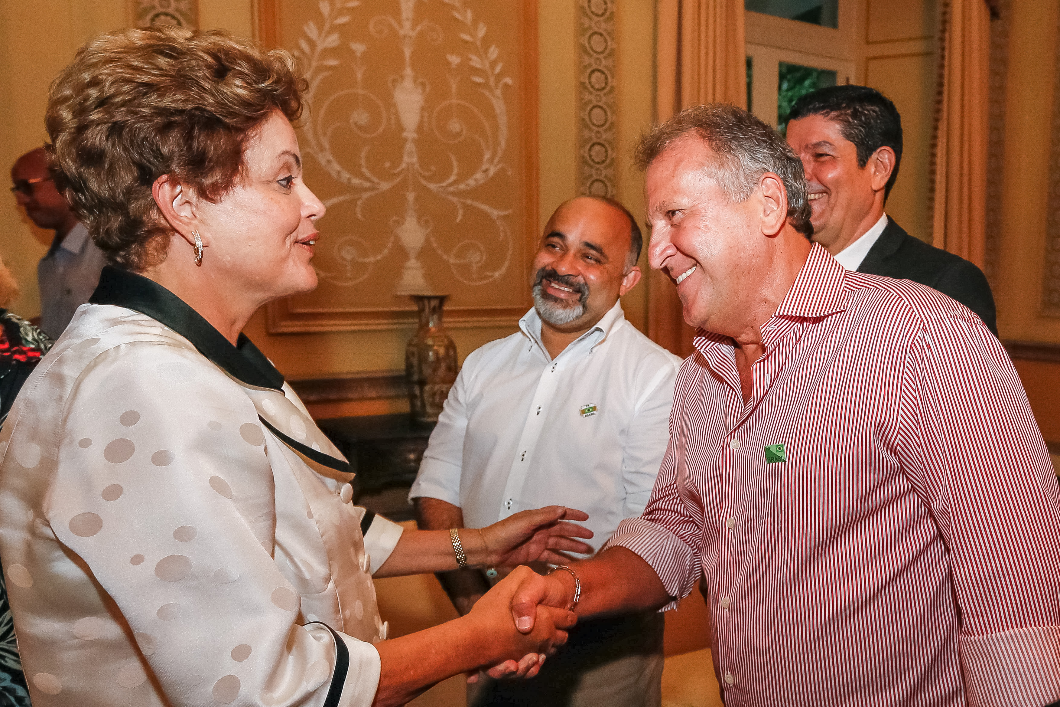 Presidenta Dilma Rousseff durante cerimônia de aniversário dos 450 anos da cidade do Rio de Janeiro. Rio de Janeiro-RJ, 01/03/2015