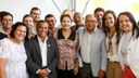 Presidenta Dilma Rousseff posa para foto com Prefeitos do Estado da Bahia antes da cerimônia de anúncio de investimentos do PAC Mobilidade Urbana e assinatura dos contratos de metrô e de corredores. Salvador - BA, 15/10/2013