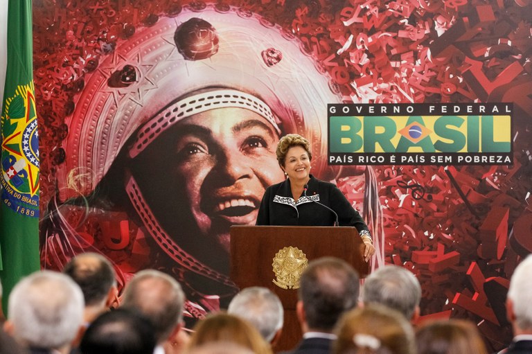 Presidenta Dilma Rousseff durante cerimônia de entrega da Ordem do Mérito Cultural 2012. Brasília - DF, 05/11/2012