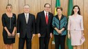 Presidenta Dilma Rousseff recebe do Embaixador do Paraguai Senhor, Manuel Maria Cáceres a carta credencial dos Embaixadores Estrangeiros. Brasília - DF, 10/11/2014