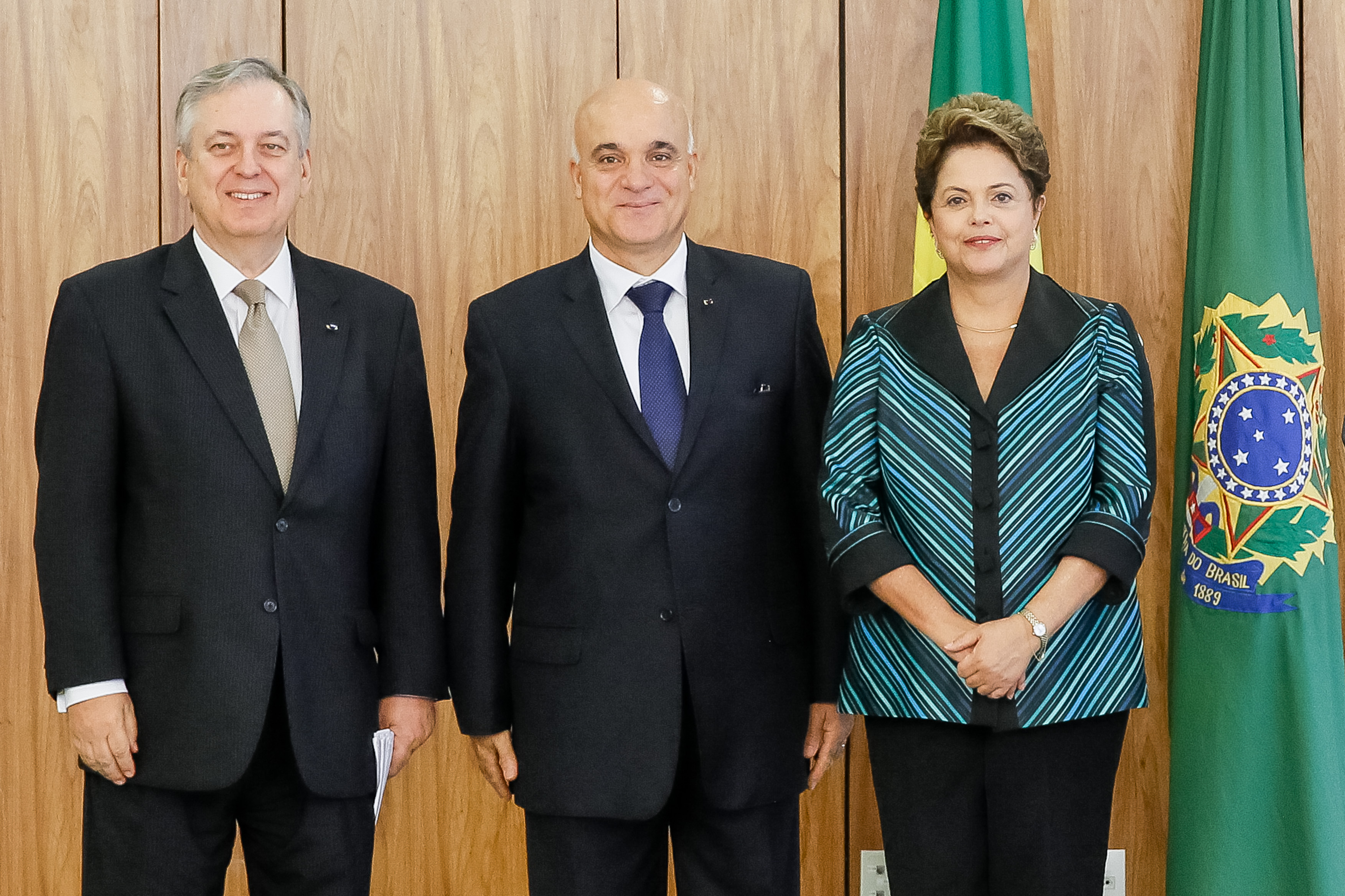 Presidenta Dilma Rousseff recebe do Embaixador do Reino Hashemita da Jordânia Senhor, Malek Twal a carta credencial dos Embaixadores Estrangeiros. Brasília - DF, 10/11/2014