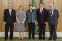 Presidenta Dilma Rousseff recebe do Embaixador da República do Chile Senhor, Jaime Gazmuri Mujica a carta credencial dos Embaixadores Estrangeiros. Brasília - DF, 10/11/2014
