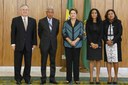 Presidenta Dilma Rousseff recebe do Embaixador da República Democrática do Timor Leste Senhor, Gregório José da Conceição Ferreira de Souza a carta credencial dos Embaixadores Estrangeiros. Brasília - DF, 10/11/2014