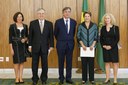 Presidenta Dilma Rousseff recebe do Embaixador da Republica Federal da Alemanha Senhor, Dirk Brengelmann a carta credencial dos Embaixadores Estrangeiros. Brasília - DF, 10/11/2014