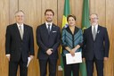 Presidenta Dilma Rousseff recebe do Embaixador da República da Sérvia Senhor, Veljko Lazic a carta credencial dos Embaixadores Estrangeiros. Brasília - DF, 10/11/2014
