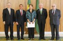 Presidenta Dilma Rousseff recebe do Embaixador da Hungria Senhor, Norbert Konkoly na carta credencial dos Embaixadores Estrangeiros. Brasília - DF, 10/11/2014