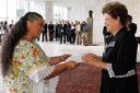  Presidenta Dilma Rousseff recebe credenciais do Sra. Beatriz Elena Paredes Rangel, embaixadora dos Estados Unidos Mexicanos durante cerimônia no Palácio Itamaraty. Brasília - DF, 23/01/2013