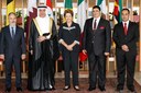 Presidenta Dilma Rousseff recebe credenciais do Sr. Hisham Sultan Al Zafir Al-Qahtani, embaixador do Reino da Arábia Saudita, durante cerimônia no Palácio Itamaraty. Brasília - DF, 23/01/2013