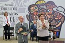 Presidenta Dilma Rousseff entrega o Prêmio Direitos Humanos 2011 na categoria Garantia dos Direitos da Criança e do Adolescente, Wanderlino Nogueira Neto. Brasília - DF, 09/12/2011
