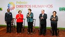 Presidenta Dilma Rousseff durante cerimônia de entrega do Prêmio Direitos Humanos 2014 no Palácio do Itamaraty. Brasília-DF, 10/12/2014