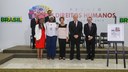 Presidenta Dilma Rousseff entrega o prêmio “Categoria Igualdade Racial” a Senhora Silvana do Amaral Veríssimo na entrega do Prêmio Direitos Humanos 2015 - 21ª Edição. Brasília-DF, 11/12/2015