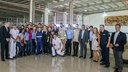 Presidenta Dilma Rousseff durante cerimônia de inauguração da Cervejaria Uberlândia Ambev. Uberlândia-MG, 04/02/2016