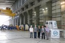 Presidenta Dilma Rousseff durante cerimônia de início da operação comercial da Usina Hidrelétrica de Belo Monte. Vitória do Xingu-PA, 05/05/2016 