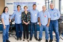 Presidenta Dilma Rousseff durante cerimônia de início da operação comercial da Usina Hidrelétrica de Belo Monte. Vitória do Xingu-PA, 05/05/2016 