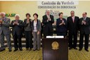  Presidenta Dilma Rousseff durante cerimônia de Instalação da Comissão Nacional da Verdade, no Palácio do Planalto. Brasília - DF, 16/05/2012