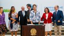Presidenta Dilma Rousseff no lançamento do Pacto Nacional de Enfrentamento às Violações de Direitos Humanos na Internet - #Humaniza Redes. Brasília-DF, 07/04/2015