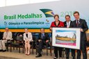  Presidenta Dilma Rousseff durante cerimônia de lançamento do Plano Brasil Medalhas 2016. Brasília - DF, 13/09/2012
