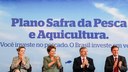 Presidenta Dilma Rousseff durante cerimônia de lançamento do Plano Safra da Pesca e Aquicultura. Brasília - DF, 25/10/2012