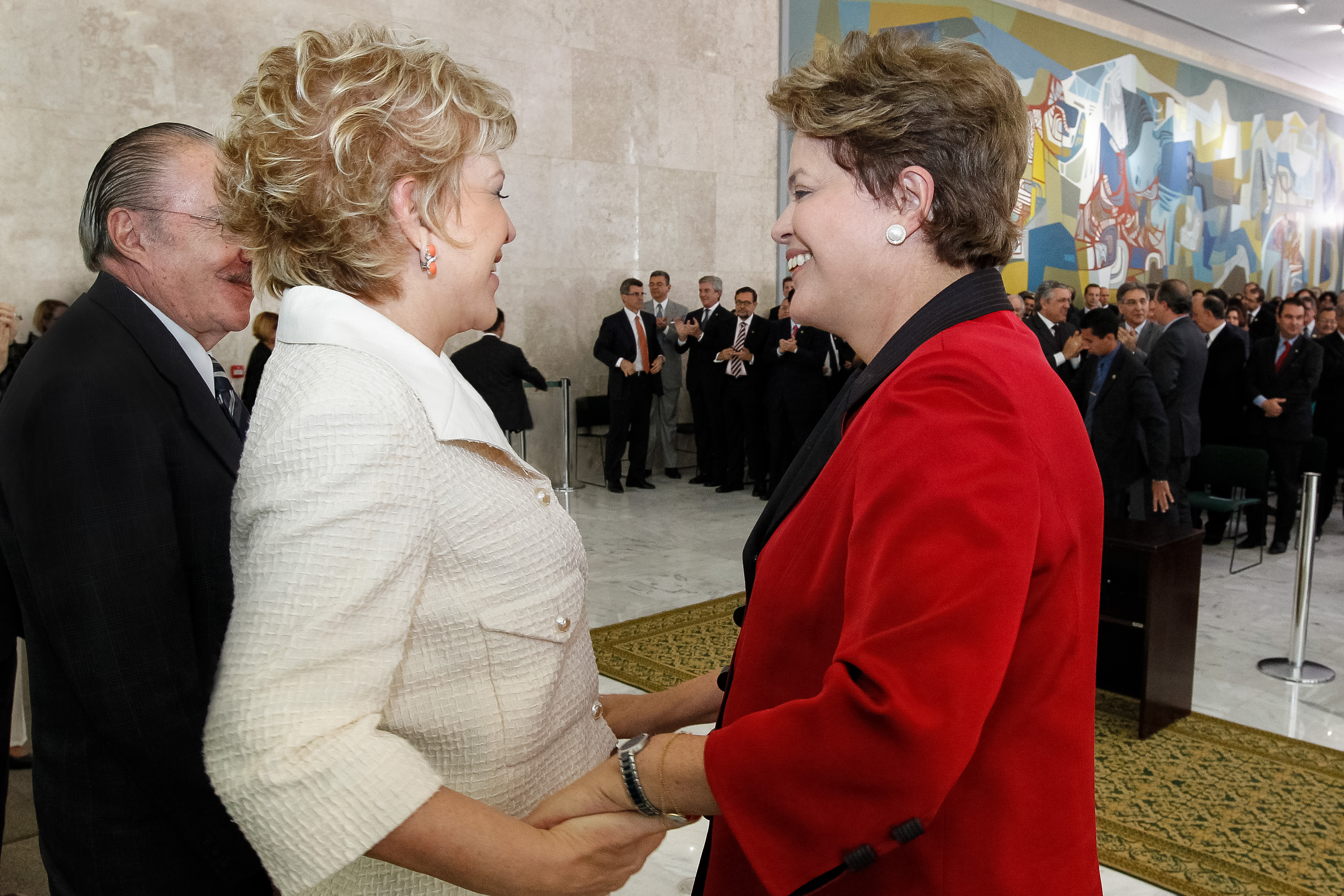 Presidenta Dilma Rousseff durante cerimônia de posse da nova ministra de Estado da Cultura, Marta Suplicy. Brasília - DF, 13/09/2012