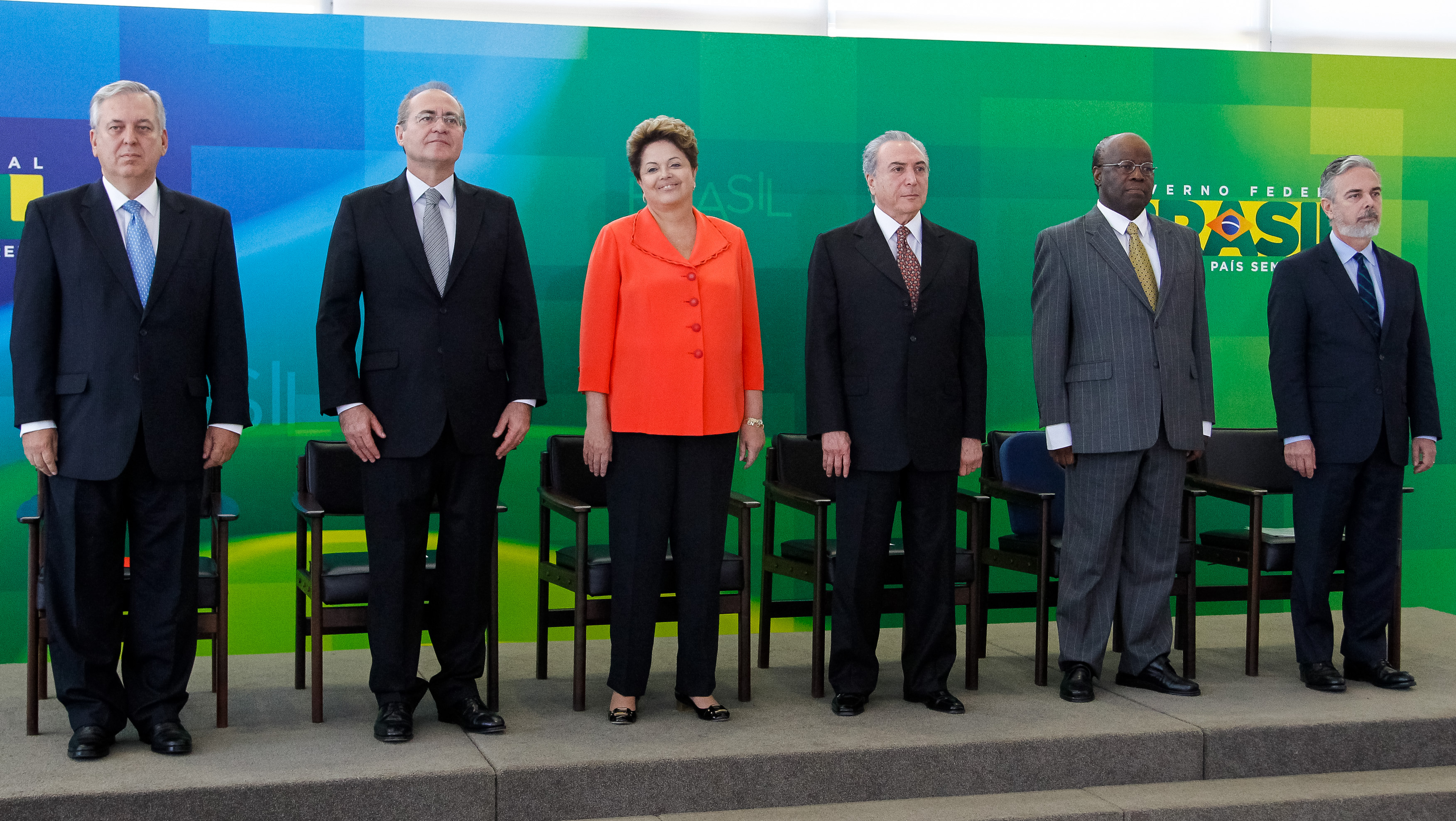 Presidenta Dilma Rousseff durante cerimônia de posse do Ministro de Estado das Relações Exteriores, Luiz Alberto Figueiredo Machado. Brasília - DF, 28/08/2013
