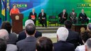 Presidenta Dilma Rousseff durante cerimônia de posse do Ministro de Estado das Relações Exteriores, Luiz Alberto Figueiredo Machado. Brasília - DF, 28/08/2013