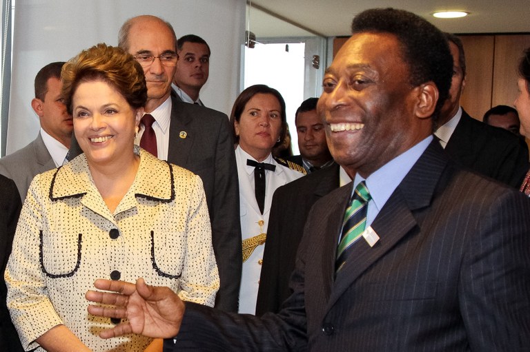 Presidenta Dilma Rousseff durante cerimônia de posse do ministro do Esporte, Aldo Rebelo. Brasília - DF, 31/10/2011 