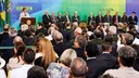  Presidenta Dilma Rousseff durante cerimônia de posse dos novos ministros. Brasília-DF, 05/10/2015