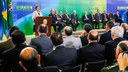 Presidenta Dilma Rousseff durante cerimônia de posse dos novos ministros. Brasília-DF, 05/10/2015